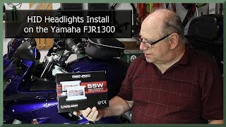 Hid Headlights Installation On The Yamaha Fjr1300