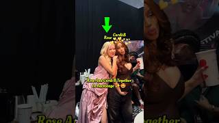 Rose And Cardi B Together At Backstage Viral