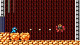 Rockman Famicom Megaman Nes - Gutsman Stage Perfect Run