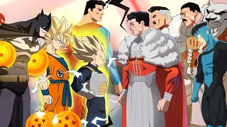 Invincible Ultimate Crossover Battle Compilation Dbz, Avengers, Justice League