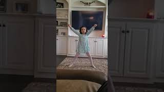 Riley Maes Cheering Practice 1521...