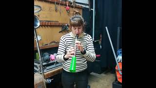 Selfmade little saxophone