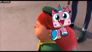 Unikitty Kicks Wallaces Leg