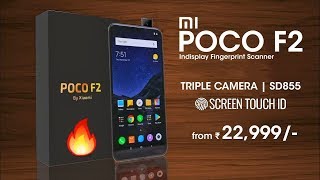 Poco F2 - Flagship Killer 🔥 Popup Camera, Indisplay Fingerprint, Triple Rear Camera | #PocoF2