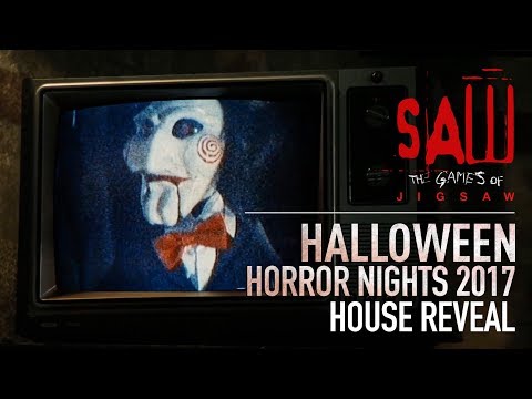 SAW: The Games of Jigsaw House Reveal | Halloween Horror Nights 2017