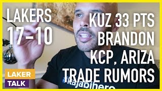 Another Lakers Win, Kuzma 33 pts, BI Talk, KCP for Ariza Trade Rumors