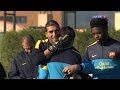 FC Barcelona- Training session 10/12/12