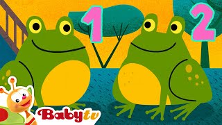 Counting Frogs On The Train Learn Numbers 1-5 With Babytv