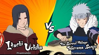 ᴴᴰ Itachi Uchiha Reanimation Vs Tobirama Senju Ai Vs Ai Naruto Shippuden Ultimate Ninja Storm 4
