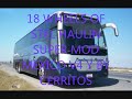 18 WHEELS OF STEEL HAULIN SUPER MOD BUS MEXICO Y MAPA DE BY CERRITOS US-CANADA-MEXICO