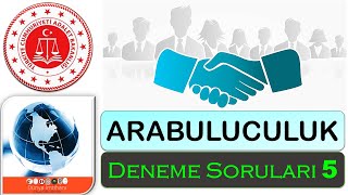 2022 Adalet Bakanliği Arabuluculuk Sinavi Deneme Sorulari 5