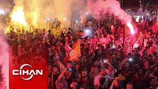 Florya Ve Taksim'de Galatasaray Coşkusu!