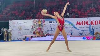 Zlata Abramova Ball Junior Moscow Championship 2023