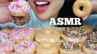 Asmr 12 Krispy Kreme Donuts In 10 Min Challenge Soft Crunch Eating Sounds No Talking Sas-Asmr