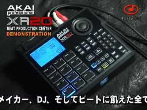 【石橋楽器店】AKAI / XR20 デモ・ムービー
