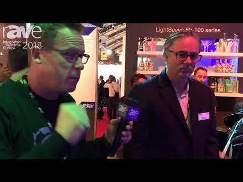 ISE 2018: Gavin Downey Gives Gary Kayye a Tour of the Epson Stand
