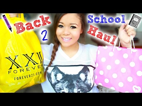 HUGE Back to School Clothing Haul!(Forever 21, PINK  More!)