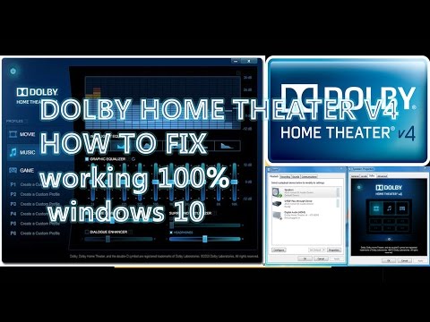Dolby Home Theater Windows Xp
