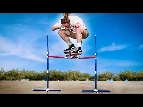 THE HIGHEST OLLIE ON FLAT GROUND CHALLENGE! 2024 EDITION