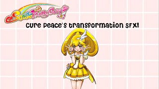 Smile Pretty Cure Cure Peaces Solo Transformation Sfx No Music