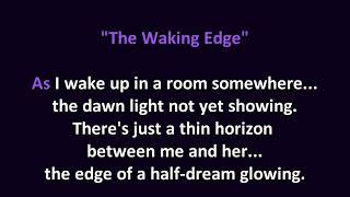 Watch Jethro Tull The Waking Edge video