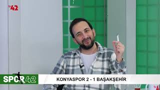 Spor 42 - Konyaspor 2-1 Başakşehir Av. Kasım Göçer Mehmet Canlı
