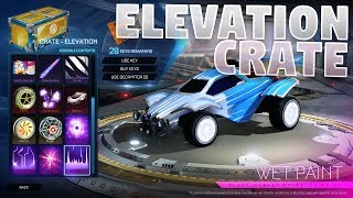 All Items In The New Elevation Crate On Rocket League Showcase