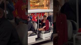 Photographers Tried To Take Pictures Up Taylors Skirt When She Arrived At Chiefs Vs Broncos Game...