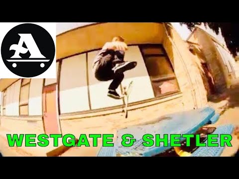 Anthony Shetler and Brandon Westgate table skate session