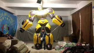 Giant Inflatable Waljing Transformer Puppet