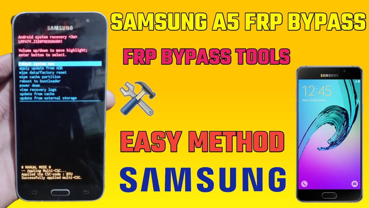 New Method All Samsung A5 2016 Remove Google Account Frp New Method All Samsung A5 2016 Remove Google Account Frp