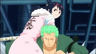 One Piece - Zoro x Tashigi Moments