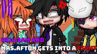 William And Mrs.afton Gets Into A Fight Fnaf Gacha