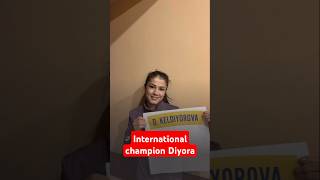 Diyora Keldiyorova International Champion