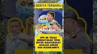 Dpr Ini Tegas Mengatakan Tid4K Bvtvh Masat Apalagi Saran Dan Masukan