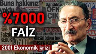 Türkiye Ekonomisinin En Büyük Çöküşü 2001 Krizi