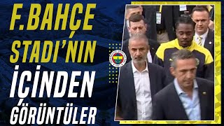 Fenerbahçe Başkanı Ali Koç, İsmail Kartal ve Osayi Samuel Birlikte Stada Giriş Y