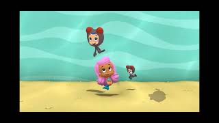 Bubble Guppies Gil And Bubble Puppy Pretends To Be Flys And Finds A Frog.
