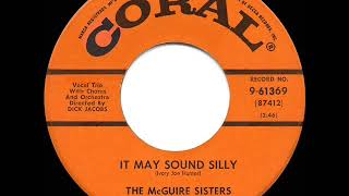 Watch Mcguire Sisters It May Sound Silly video