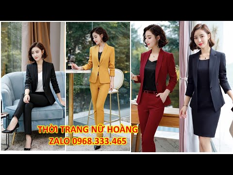79 Kiểu áo vest nữ cao cấp sang trọng 2021 Top những mẫu áo vest mới nhất hiện nay