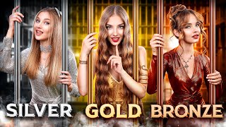 Menina Ouro Vs Menina Prata Vs Menina Bronze Fomos Para A Cadeia