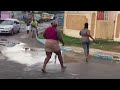 2 big woman fighting over man in jamaica must watch video