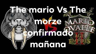 THE MARIO VS LA MORSA APLASTA CRANEOS EPICIDAD EXTREMA AGE OF EMPIRES 2