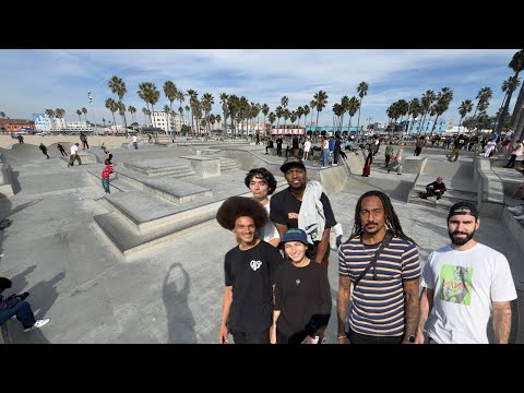 Venice Skatepark Gets Destroyed !!! @NkaVidsSkateboarding