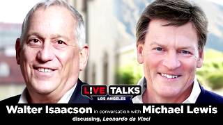 Walter Isaacson in conversation with Michael Lewis at Live Talks Los Angeles