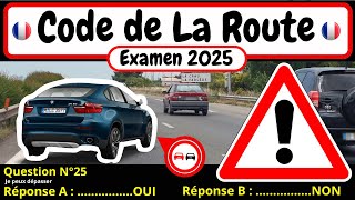 Test Gratuit Du Code De La Route 2025