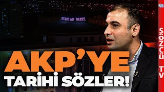 Burak Yıldırımdan Türkiyeyi Sarsacak Çıkış Akpye Tarihi Sözler Bomba Melih Gökçek Göndermesi