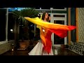 Dynamic Belly Dance Drum Solo and Veil Choreography by Sadie | HD