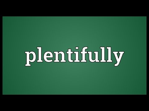 Header of plentifully