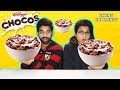 KELLOGG'S CHOCOS EATING CHALLENGE | Chocos With Milk Eating Competition | Food Challenge India